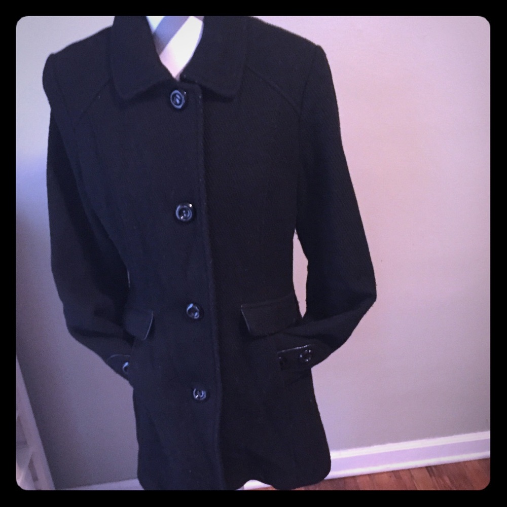 American Rag button down wool coat size Large